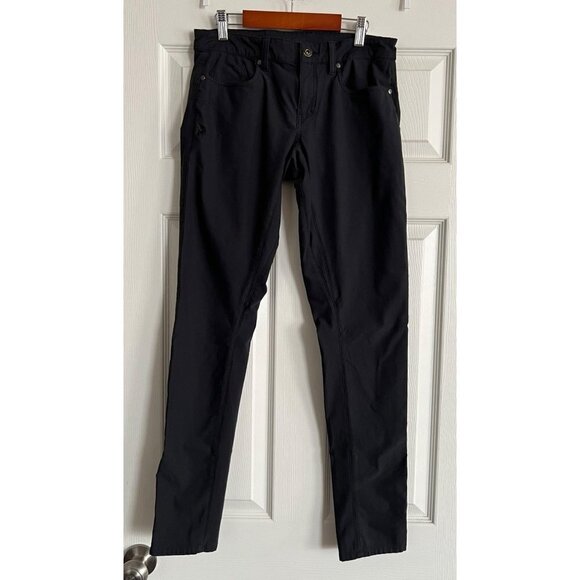 Chrome |‎ Women's Black Straight Leg Pants Sz 4 - Picture 1 of 8